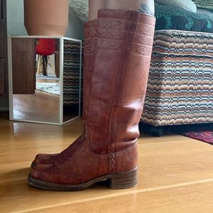 1970s Double H Tall Campus boots. Size 8.5